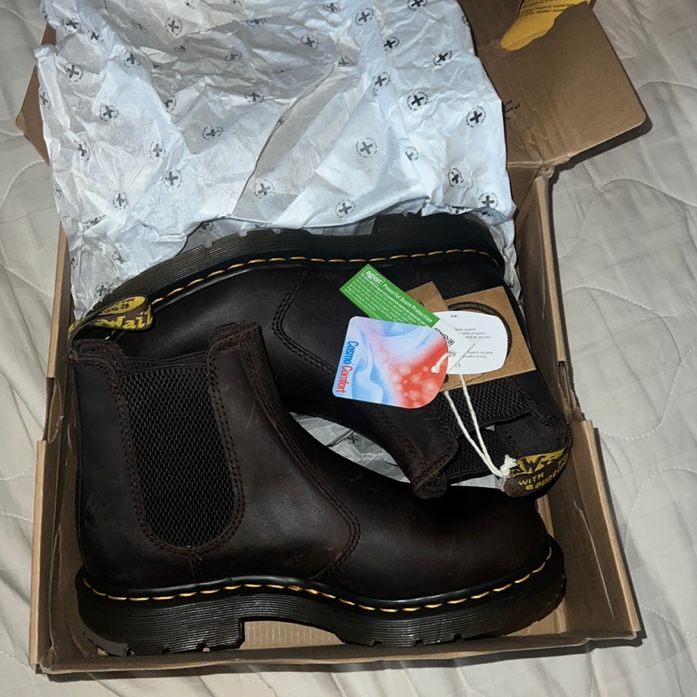 Steel toe dr martens